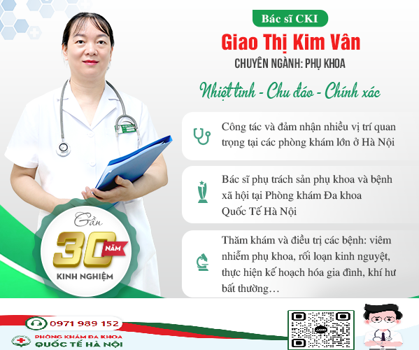 Bác sĩ Giao Thị Kim Vân