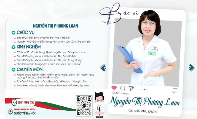 Bác sĩ CKI Sản phụ khoa Nguyễn Thị Phương Loan