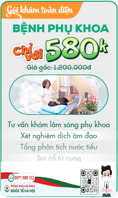 bảng giá dịch vụ khám phụ khoa