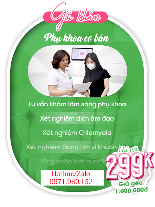 giá khám phụ khoa định kỳ